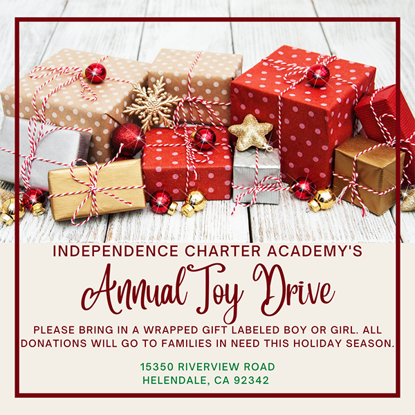 Annual Toy Drive 2021 - ICA ASB